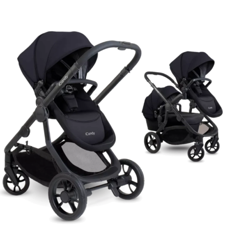 Icandy Orange 4 Pushchair Bundle - Jet Black Edition