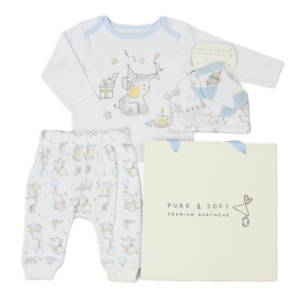 Elephant Baby Girls 5pc Gift Set (copy)