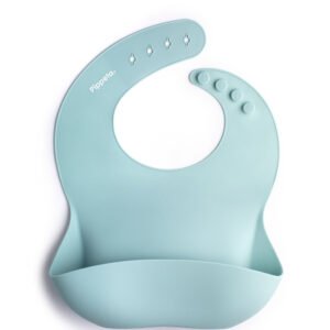 Pippeta Silicone Bib- Sky Blue