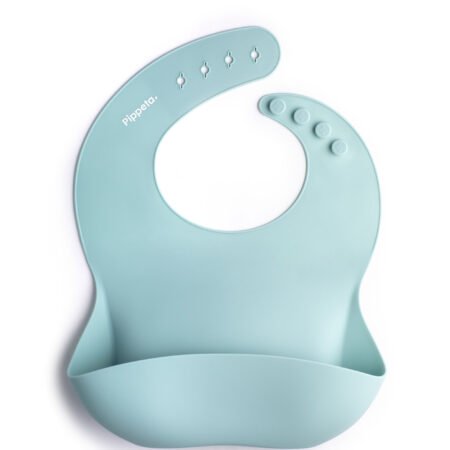 Pippeta Silicone Bib- Sky Blue