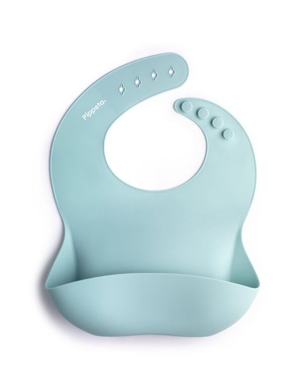 Pippeta Silicone Bib- Sky Blue