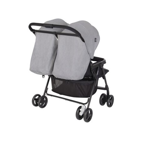 Graco Duorider™ Lightweight Double Pushchair From Birth To Approx. 3 Years (max. 15kg) Steeple Grey