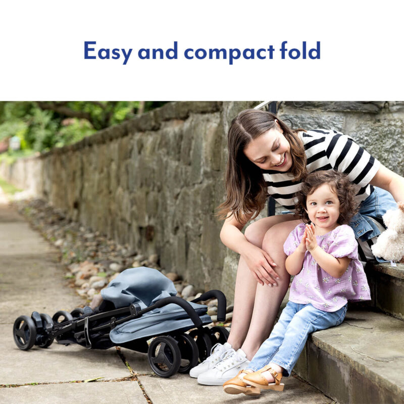 Graco Ezlite™ Lightweight Travel Stroller- Dusty Rose