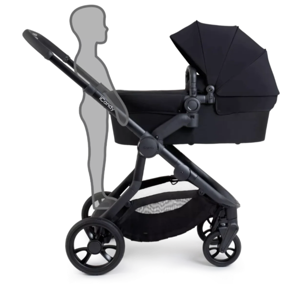 Icandy Orange 4 Pushchair Bundle - Jet Black Edition