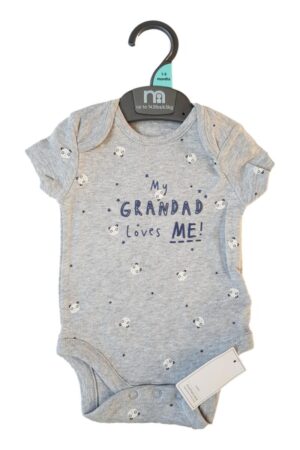 ‘grandad Loves Me’ Bodysuit Vest