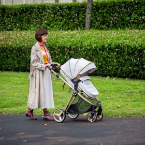 Push Me Pace I 3 In 1 Travel System - Latte