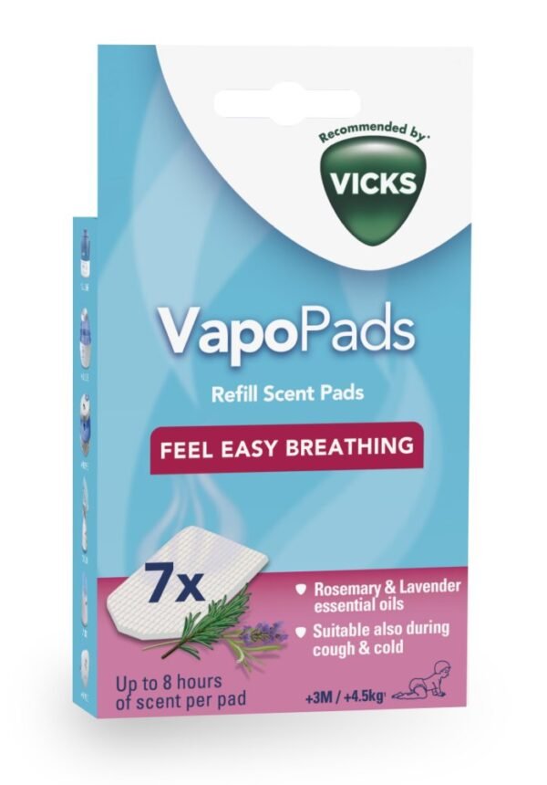 Vicks Rosemary And Lavender Scent Pads