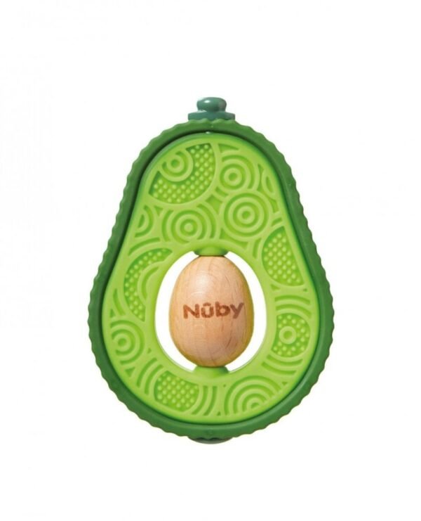 Nuby Avocado Silicone Teether