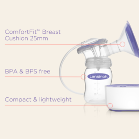 Lansinoh Compact Single Electric Breast Pump