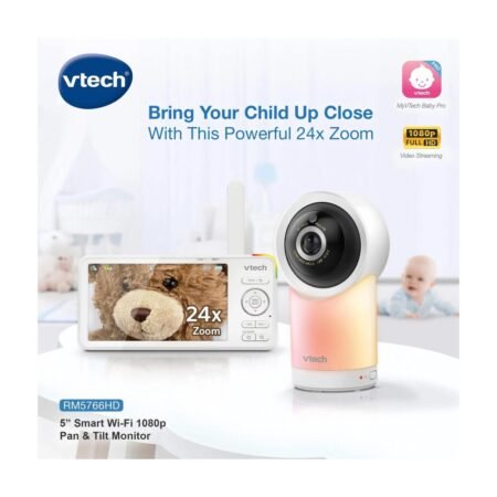 Vtech Rm5766hd 5" Wi-fi Pan & Tilt Monitor