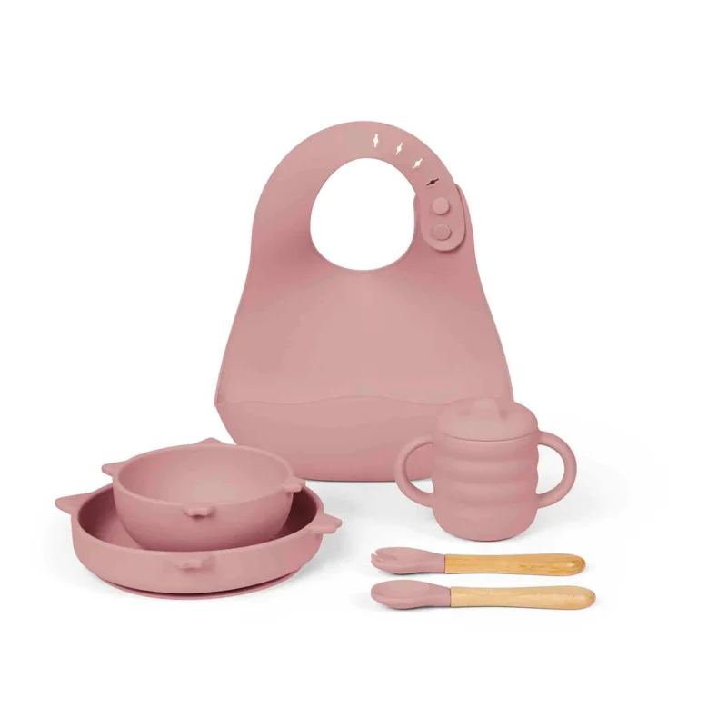Ickle Bubba 6 Piece Silicone Feeding Set- Beige (copy)