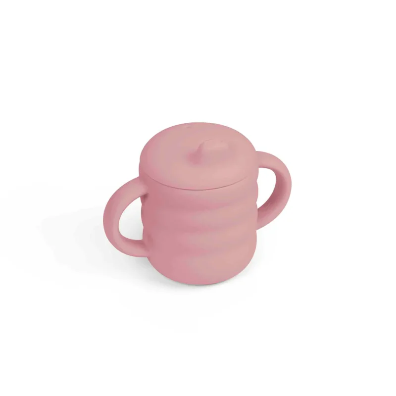 Ickle Bubba 6 Piece Silicone Feeding Set- Pink