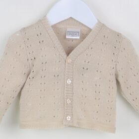 Pex Teddy Cardigan- Natural