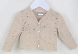 Pex Teddy Cardigan- Natural