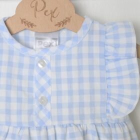 Pex Gingham Frill Romper