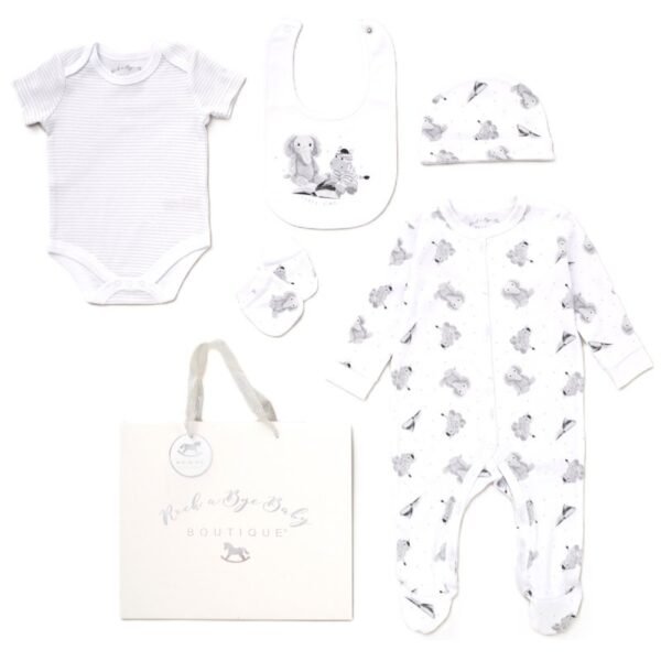 Baby Unisex Animals 6pc Mesh Bag Gift Set (copy)