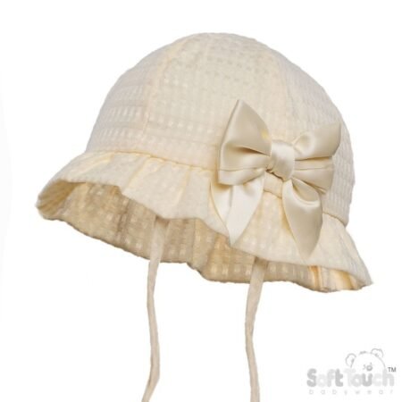 White Summer Hat 0-24m (copy)