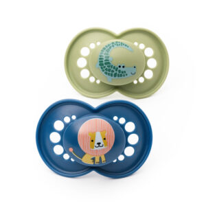 Mam Original Soother Blue Cute 18-36m 2pk