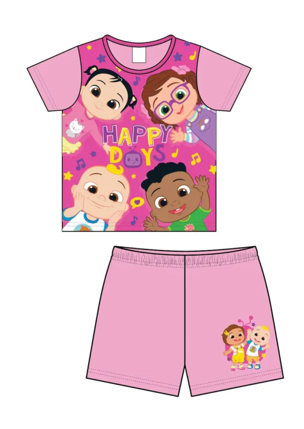 Girls Cocomelon Short Pjs