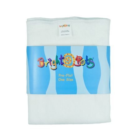 Bright Bots Preflat Nappy Cloth