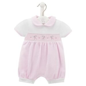 Dandelion Girls Rabbit Smocked Romper