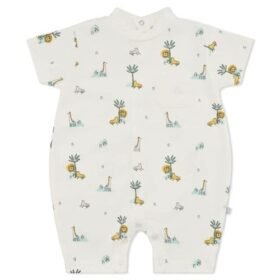 Dandelion Jungle Friends Boys Romper