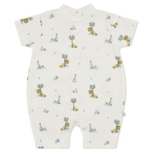 Dandelion Jungle Friends Boys Romper