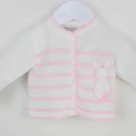 Pex Bunny Cardigan- Pink