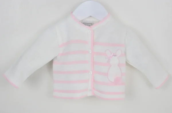 Pex Bunny Cardigan- Pink