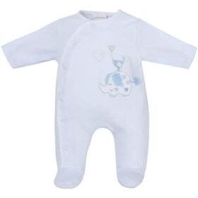 Elephant & Bird With Balloon" Cotton Sleepsuit- Grey (copy)