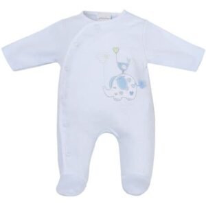 Elephant & Bird With Balloon" Cotton Sleepsuit- Grey (copy)