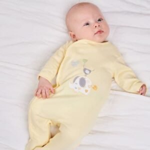 Elephant & Bird With Balloon" Cotton Sleepsuit (copy)