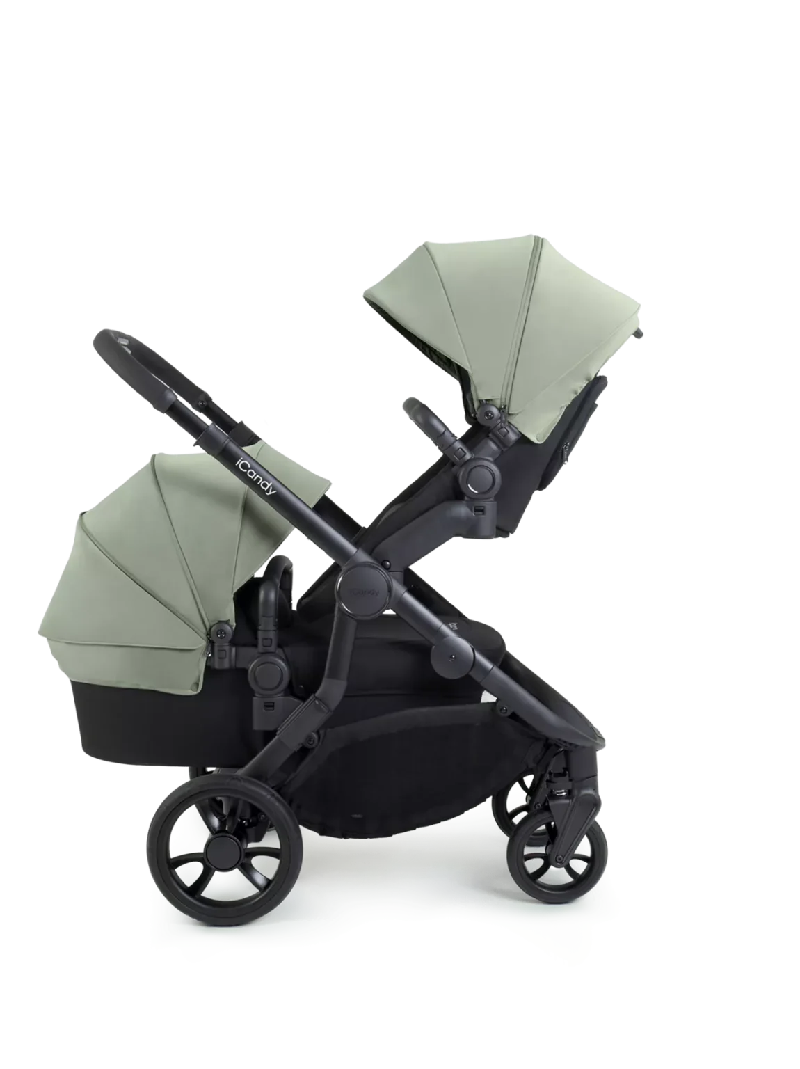 Icandy Orange 4 Pushchair Bundle - Jet, Pistachio