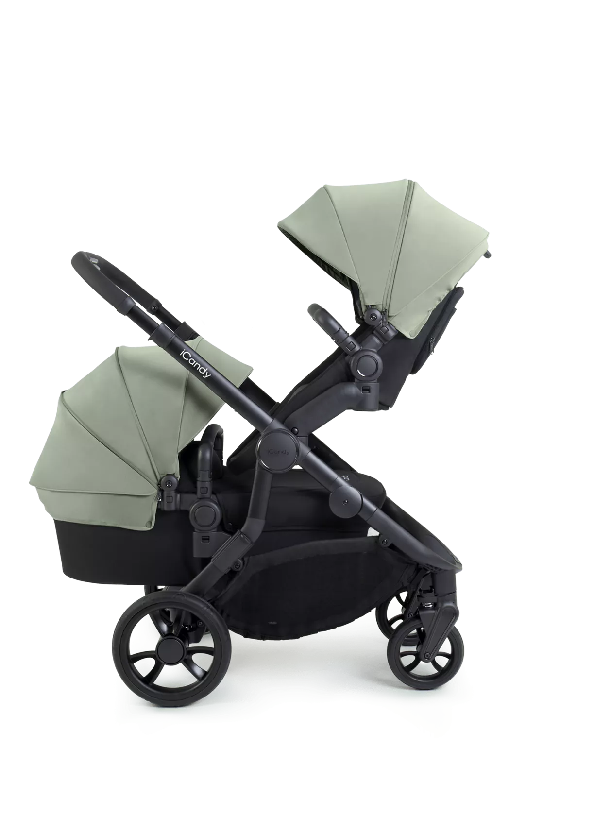 Icandy Orange 4 Pushchair Bundle - Jet, Pistachio