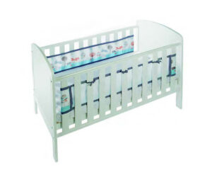 Breathable Baby Mesh Cot/cot Bed Liner Two Sided - Botanical (copy)