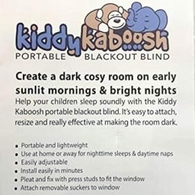 Kiddy Kaboosh Portable Blackout Curtains – 120x90cm