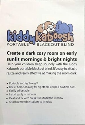 Kiddy Kaboosh Portable Blackout Curtains - 120x90cm