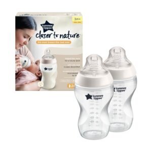 Tommee Tippee Closer To Nature 2pk Bottles 340ml