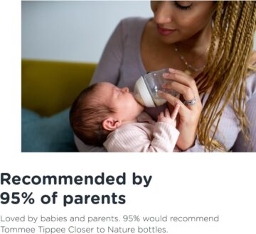 Tommee Tippee 3pk Anti Colic Self Sterilising Bottles- White 150ml