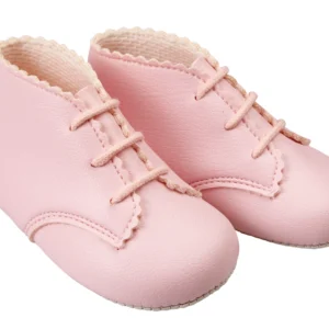 Baypods Soft Sole Lace Up Bootee- Biscuit (copy)