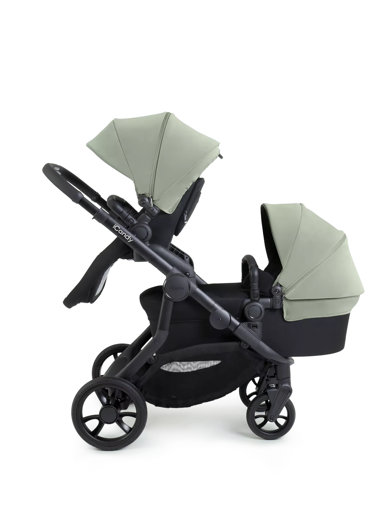 Icandy Orange 4 Pushchair Bundle - Jet, Pistachio