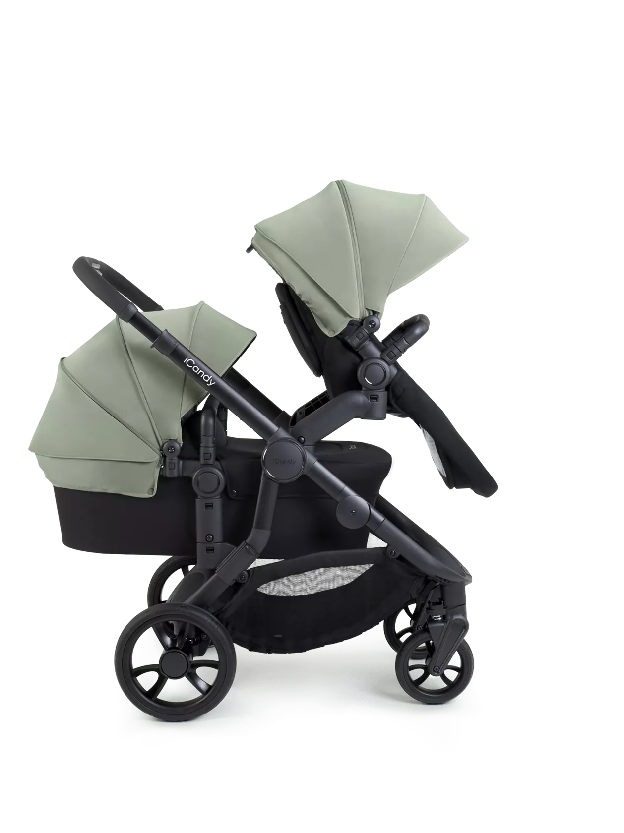 Icandy Orange 4 Pushchair Bundle - Jet, Pistachio