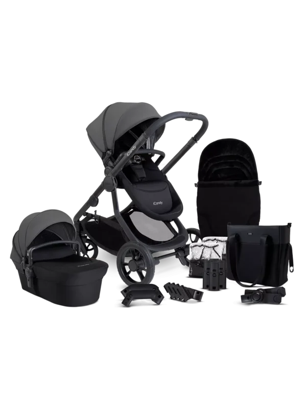 Icandy Orange 4 Pushchair Bundle - Jet, Rose (copy)