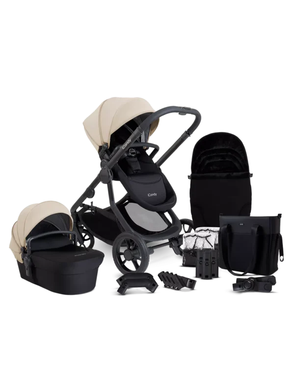 Icandy Orange 4 Pushchair Bundle - Jet, Fossil (copy)