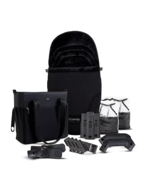 Icandy Orange 4 Pushchair Bundle - Jet, Fossil (copy)