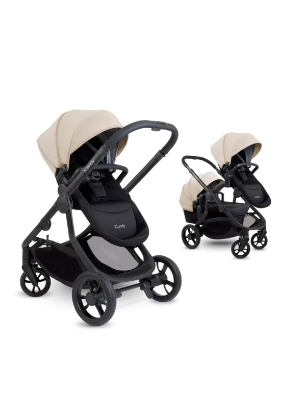 Icandy Orange 4 Pushchair Bundle - Jet, Latte