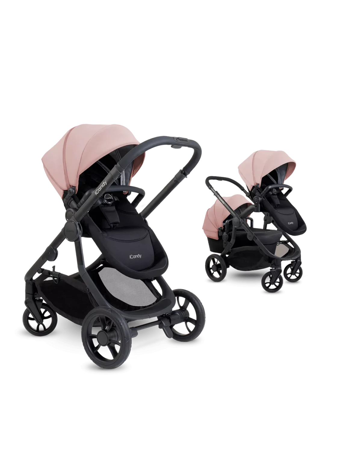 Icandy Orange 4 Pushchair Bundle - Jet, Rose