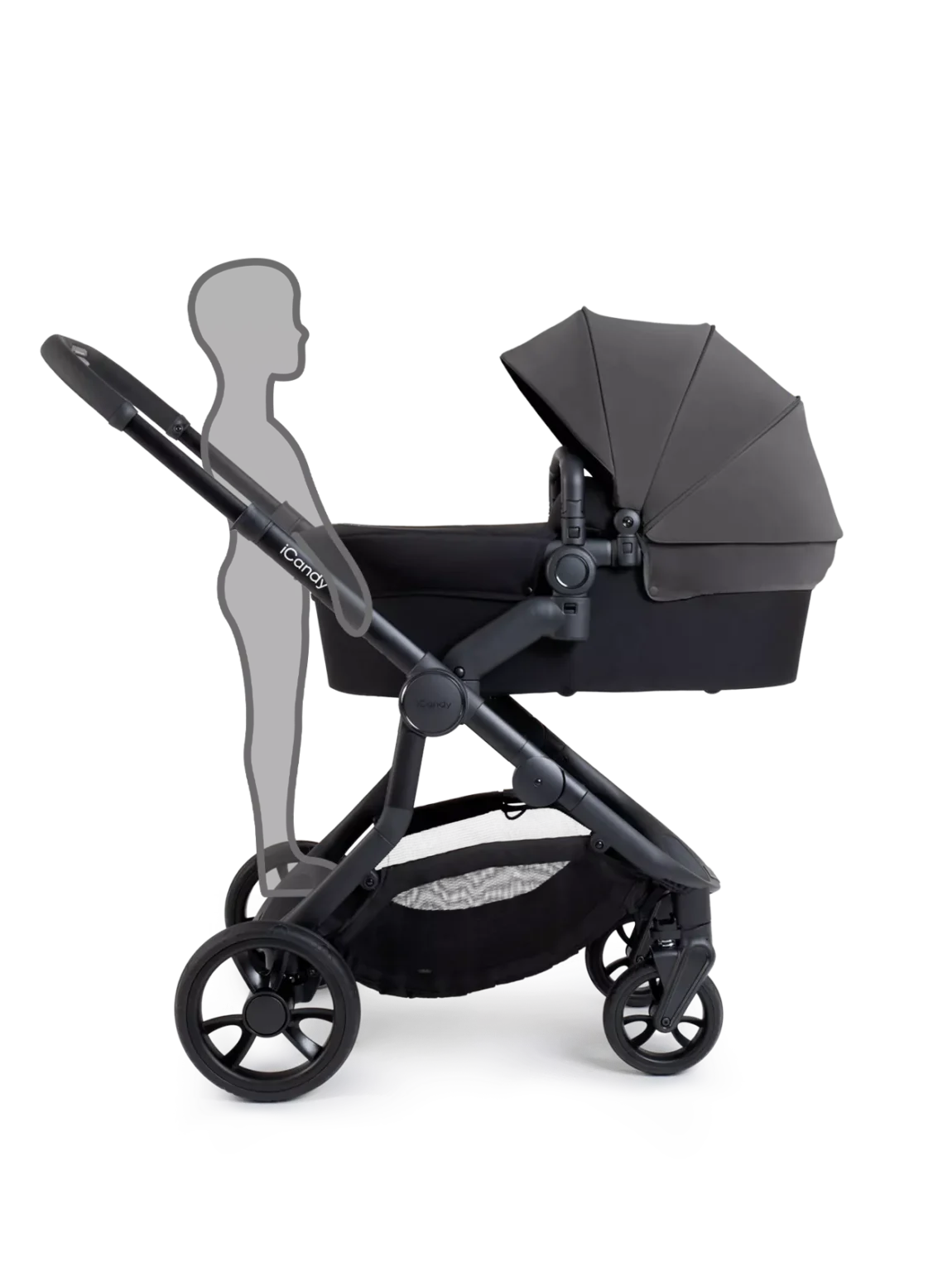 Icandy Orange 4 Pushchair Bundle - Jet, Rose (copy)