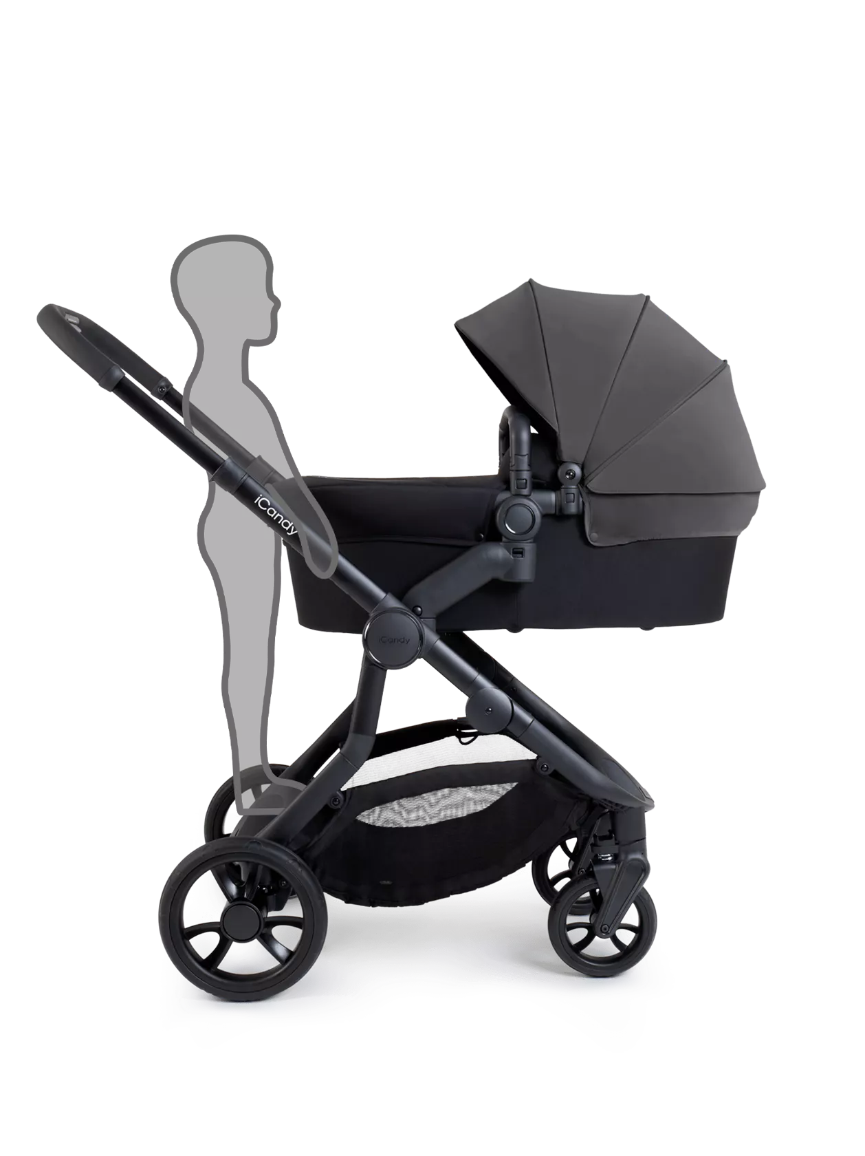 Icandy Orange 4 Pushchair Bundle - Jet, Rose (copy)