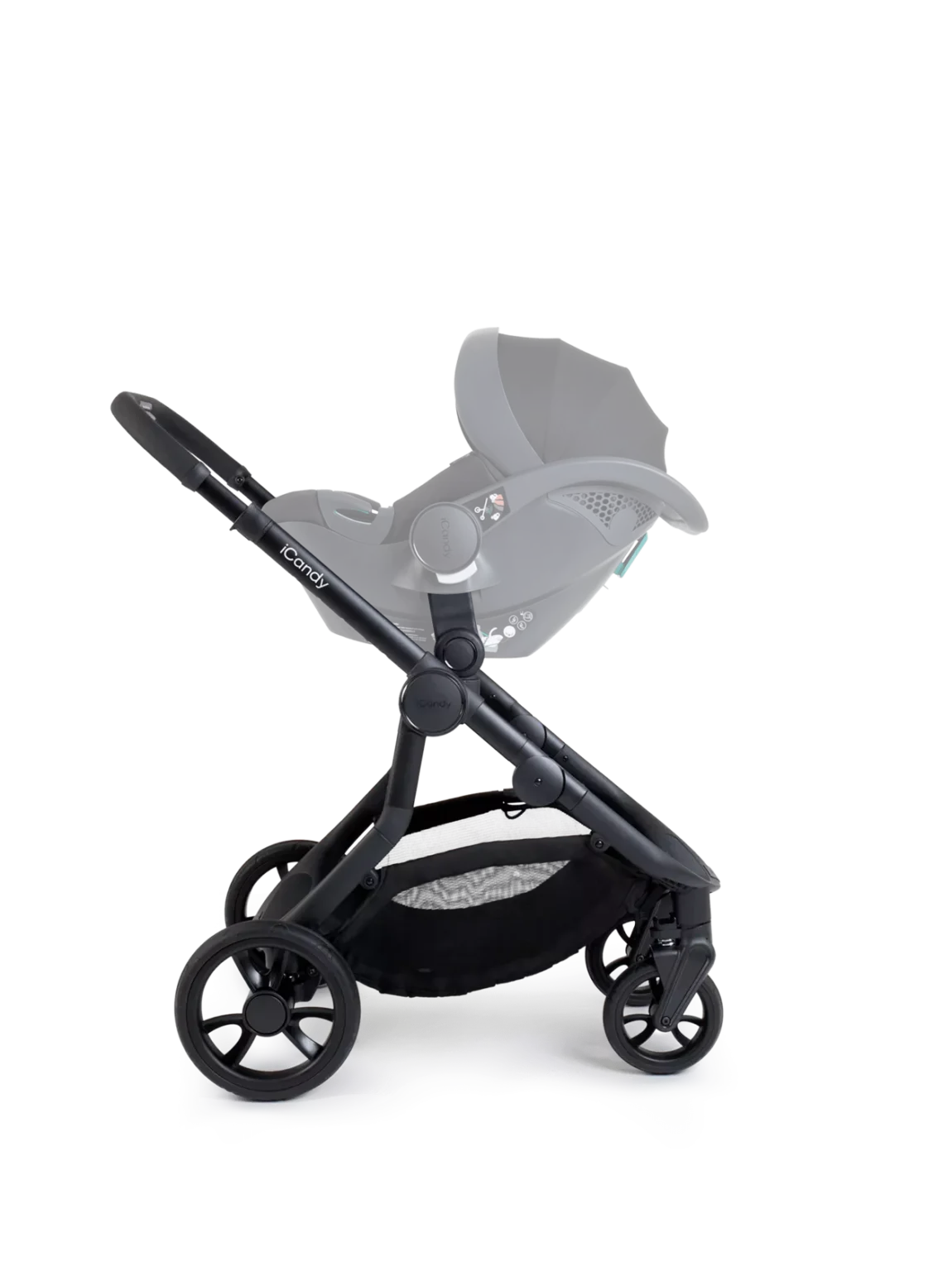 Icandy Orange 4 Pushchair Bundle - Jet, Fossil